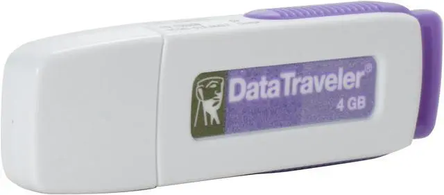 Alt view image 3 of 4 - Kingston DataTraveler 4GB Flash Drive (USB2.0 Portable) W/ E-Tail clamshell DTI/4GBET - OEM