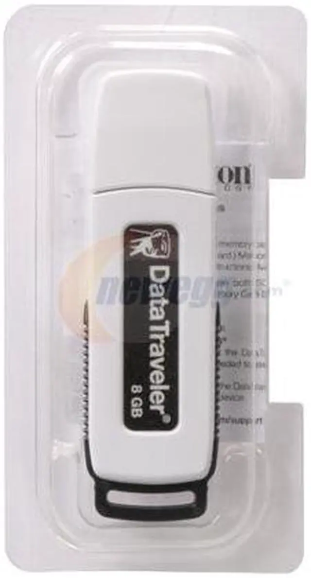 Alt view image 4 of 4 - Kingston DataTraveler I 8GB Flash Drive (USB2.0 Portable) W/ E-Tail clamshell DTI/8GBET - OEM