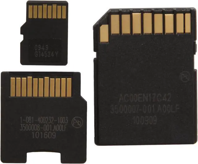 Alt view image 3 of 4 - Kingston 8GB microSDHC Flash Card w/2 Adapters Model SDC4/8GB-2ADP