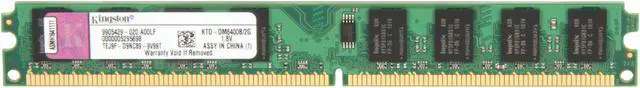 Main image of Kingston 2GB 240-Pin DDR2 SDRAM DDR2 667 (PC2 5300) System Specific Memory Model KTD-DM8400B/2G