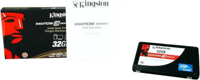 Alt view image 6 of 6 - Kingston SSDNow E Series 2.5" 32GB SATA II SLC Internal Solid State Drive (SSD) SNE125-S2/32GB - OEM