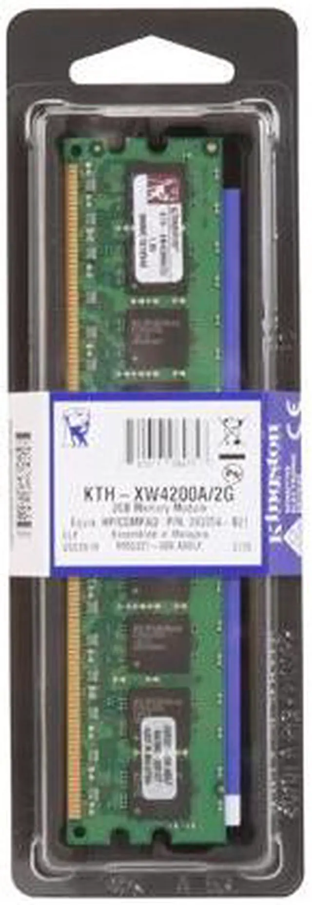 Alt view image 3 of 3 - Kingston 2GB 240-Pin DDR2 SDRAM ECC DDR 533 (PC 4200) System Specific Memory for HP/Compaq Model KTH-XW4200A/2G