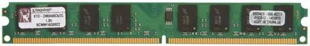 Alt view image 2 of 3 - Kingston 2GB Unbuffered DDR2 800 (PC2 6400) System Specific Memory for Dell Model KTD-DM8400C6/2G