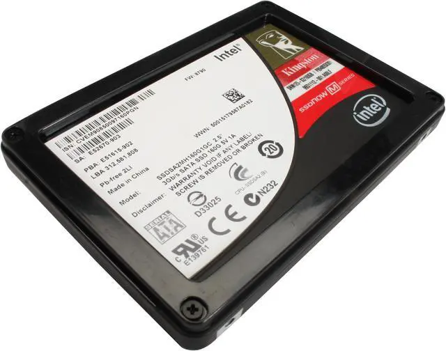 Main image of Kingston SSDNow M Series 2.5" 160GB SATA II MLC Internal Solid State Drive (SSD) SNM125-S2/160GB