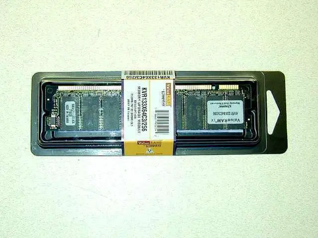 Alt view image 2 of 2 - Kingston 256MB PC 133 Desktop Memory Model KVR133X64C3/256