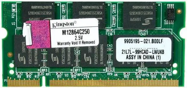 Main image of Kingston 1GB Unbuffered DDR 333 (PC 2700) System Specific Memory Model M12864C250