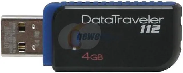 Alt view image 3 of 4 - Kingston DataTraveler 112 4GB USB2.0 Flash Drive W/ E-Tail clamshell DT112/4GBET - OEM