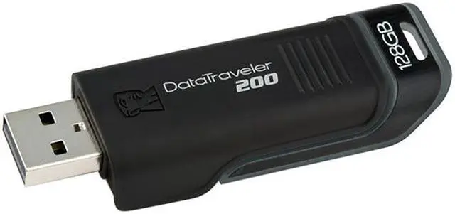 Alt view image 2 of 7 - Kingston DataTraveler 200 128GB USB2.0 Flash Drive DT200/128GB