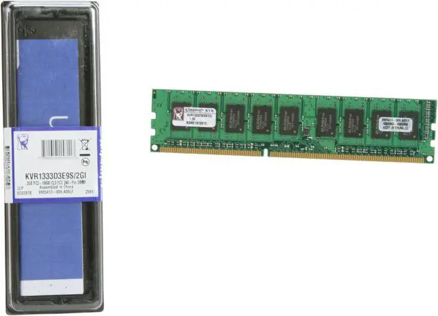 Alt view image 4 of 4 - Kingston 2GB ECC Unbuffered DDR3 1333 Server Memory Model KVR1333D3E9S/2GI