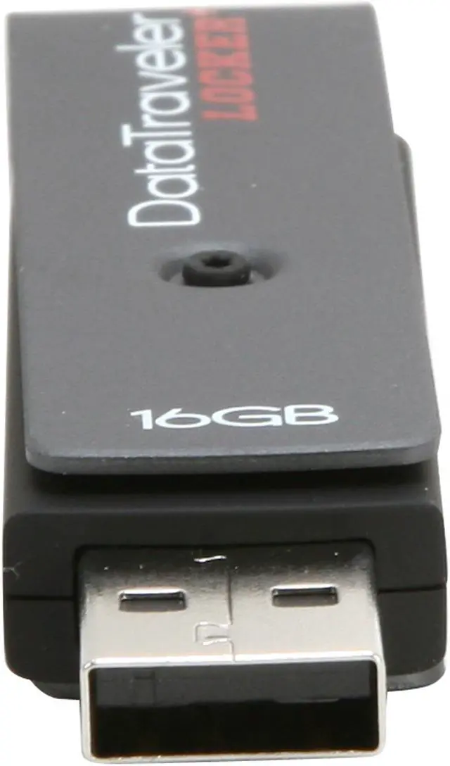 Alt view image 5 of 6 - Kingston DataTraveler Locker+ 16GB USB 2.0 Flash Drive Hardware-based encryption DTL+/16GB