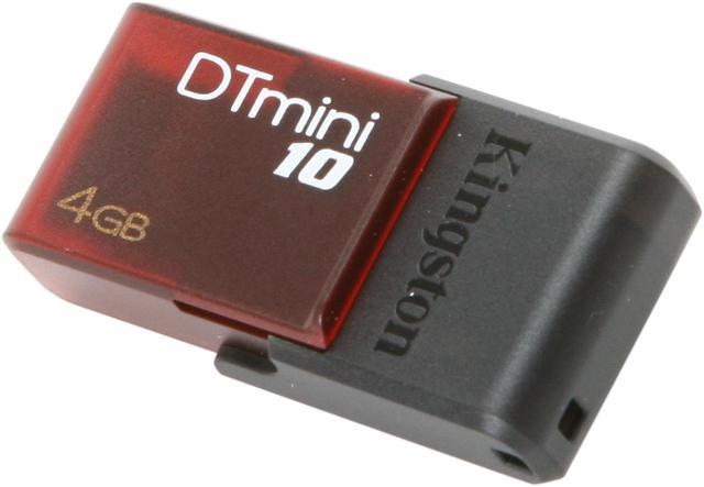 DataTraveler Mini 4GB USB Flash Drive (Red) Model DTM10/4GB USB Flash Drives -