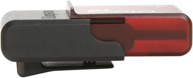 Alt view image 3 of 6 - Kingston DataTraveler Mini 10 4GB USB 2.0 Flash Drive (Red) DTM10/4GB