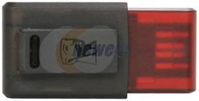 Alt view image 4 of 6 - Kingston DataTraveler Mini 10 4GB USB 2.0 Flash Drive (Red) DTM10/4GB