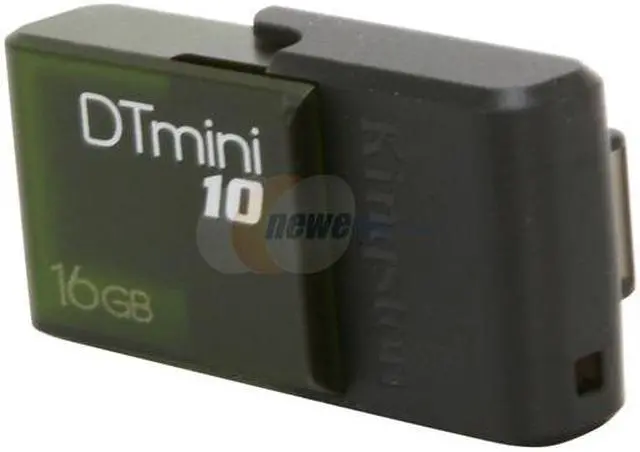 Main image of Kingston DataTraveler Mini 10 16GB USB 2.0 Flash Drive (Green) DTM10/16GB
