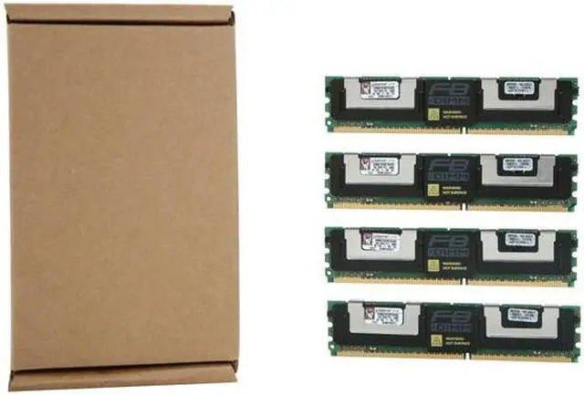 Alt view image 3 of 3 - Kingston ValueRAM 8GB (4 x 2GB) ECC Fully Buffered DDR2 667 Server Memory Model KVR667D2D8F5K4/8G
