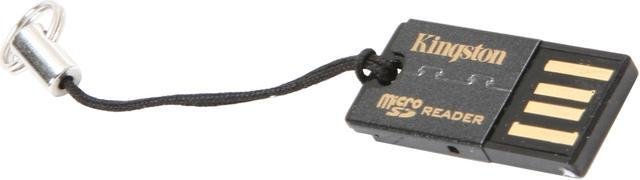 Main image of Kingston FCR-MRG2 Flash Reader USB 2.0 microSD / microSDHC Card Reader