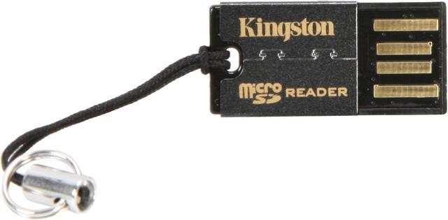 Alt view image 2 of 5 - Kingston FCR-MRG2 Flash Reader USB 2.0 microSD / microSDHC Card Reader