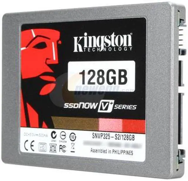 Alt view image 2 of 6 - Kingston SSDNow V+ Series 2.5" 128GB SATA II MLC Internal Solid State Drive (SSD) SNVP325-S2/128GB