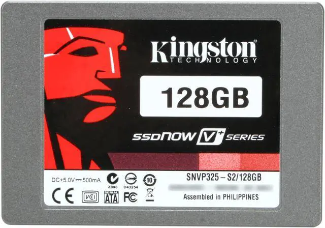 Alt view image 3 of 6 - Kingston SSDNow V+ Series 2.5" 128GB SATA II MLC Internal Solid State Drive (SSD) SNVP325-S2/128GB