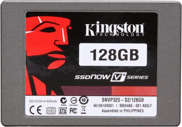 Alt view image 3 of 6 - Kingston SSDNow V+ Series 2.5" 128GB SATA II MLC Internal Solid State Drive (SSD) SNVP325-S2B/128GB