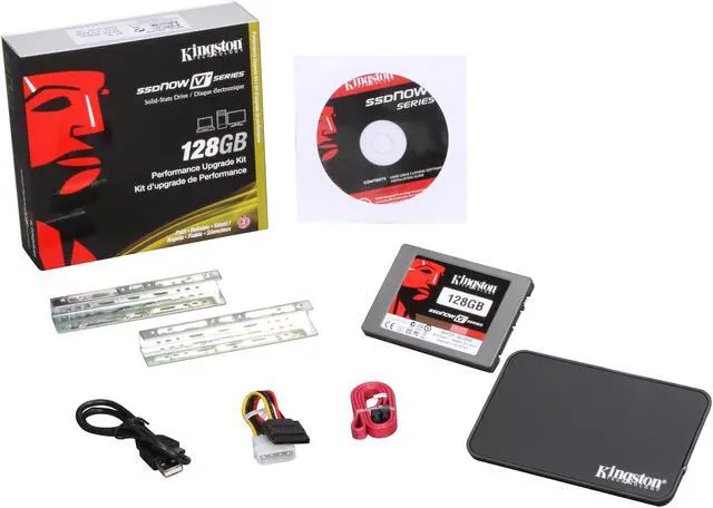Alt view image 6 of 6 - Kingston SSDNow V+ Series 2.5" 128GB SATA II MLC Internal Solid State Drive (SSD) SNVP325-S2B/128GB