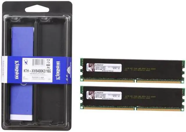 Alt view image 3 of 3 - Kingston 16GB (2 x 8GB) 240-Pin DDR2 SDRAM ECC Registered DDR2 667 System Specific Memory Model KTH-XW9400K2/16G
