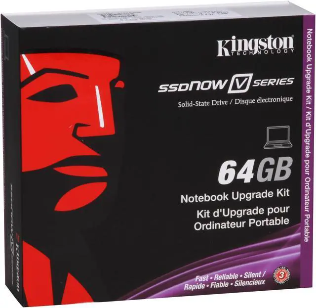 Main image of Kingston SSDNow V Series SNV425-S2BN/64GB 2.5" Notebook Bundle 64GB SATA II Internal Solid State Drive (SSD)