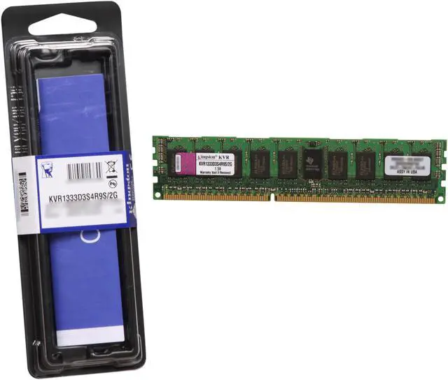 Alt view image 3 of 3 - Kingston 2GB ECC Registered DDR3 1333 Server Memory Model KVR1333D3S4R9S/2G
