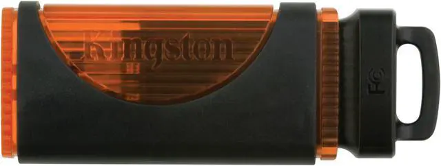 Alt view image 5 of 6 - Kingston DataTraveler c10 2GB USB 2.0 Flash Drive (Orange) DTC10/2GB