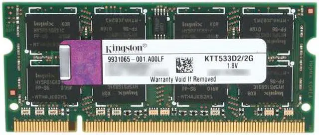 Main image of Kingston 2GB Unbuffered DDR2 533 (PC2 4200) System Specific Memory Model KTT533D2/2G