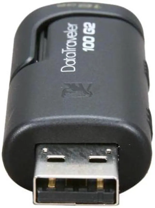 Alt view image 3 of 5 - Kingston DataTraveler 100 Generation 2 16GB USB 2.0 Flash Drive DT100G2/16GBZ