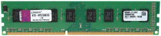 Main image of Kingston 2GB 240-Pin DDR3 SDRAM DDR3 1333 (PC3 10600) System Specific Memory Model KTD-XPS730B/2G