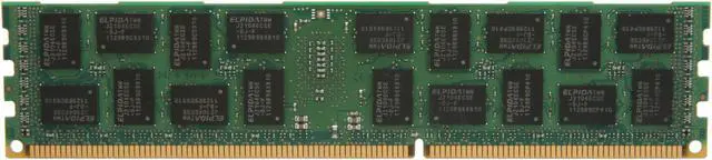Alt view image 2 of 3 - Kingston 8GB ECC Registered DDR3 1333 (PC3 10600) Server Memory Model KVR1333D3D4R9S/8GI