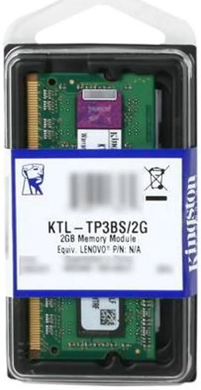 Alt view image 3 of 3 - Kingston 2GB Registered DDR3 1333 (PC3 10600) System Specific Memory Model KTL-TP3BS/2G