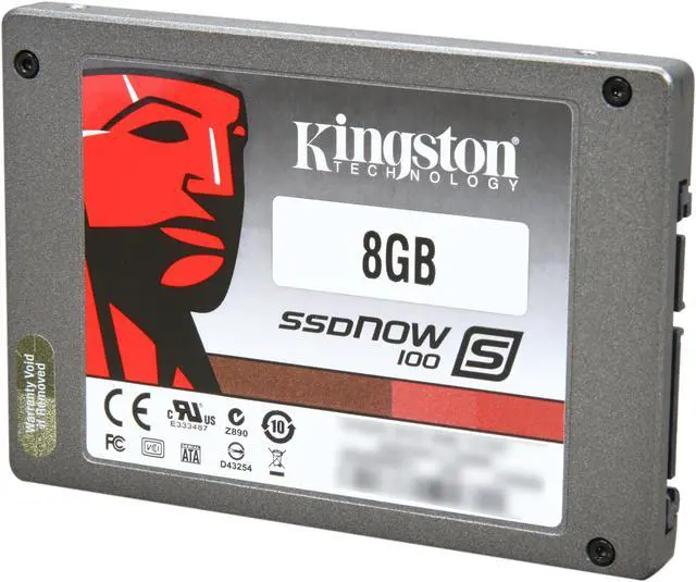 Alt view image 2 of 4 - Kingston SSDNow S100 SS100S2/8G 2.5" SATA II Industrial Solid State Disk