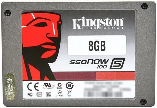 Alt view image 3 of 4 - Kingston SSDNow S100 SS100S2/8G 2.5" SATA II Industrial Solid State Disk