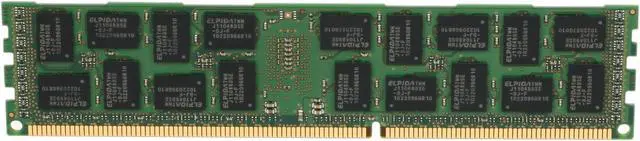Alt view image 2 of 3 - Kingston 4GB ECC Registered DDR3 1333 Server Memory Intel Certified Model KVR1333D3D4R9S/4GI