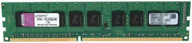 Main image of Kingston 4GB 240-Pin DDR3 SDRAM ECC DDR3 1333 (PC3 10600) System Specific Memory Model KTH-PL313E/4G