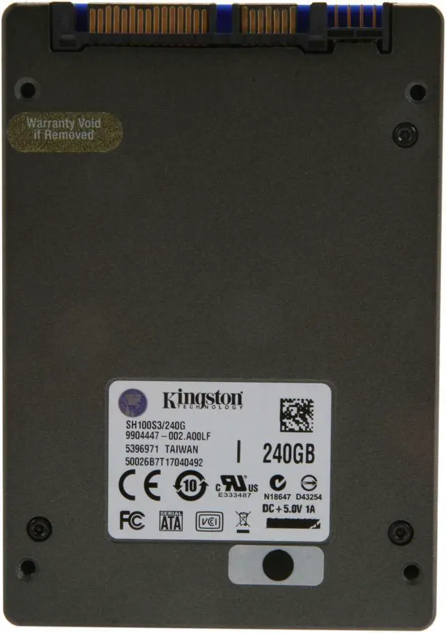 Alt view image 5 of 6 - Kingston HyperX SH100S3B/240G 2.5" 240GB SATA III MLC Internal Solid State Drive (SSD) (HyperX Upgrade Kit)