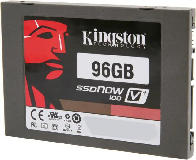 Main image of Kingston SSDNow V+100 2.5" 96GB SATA II MLC Internal Solid State Drive (SSD) KR-S1296-3H