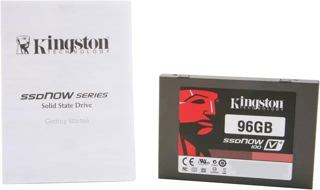 Alt view image 5 of 6 - Kingston SSDNow V+100 2.5" 96GB SATA II MLC Internal Solid State Drive (SSD) KR-S1296-3H