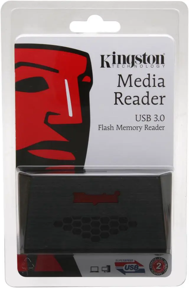 Alt view image 4 of 4 - Kingston FCR-HS3 USB 3.0 15-in-1 Media Reader