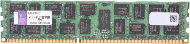 Main image of Kingston 8GB 240-Pin DDR3 SDRAM ECC Registered DDR3 1333 System Specific Memory Model KTH-PL313LV/8G