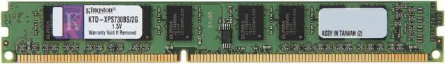Main image of Kingston 2GB 240-Pin DDR3 SDRAM DDR3 1333 System Specific Memory Model KTD-XPS730BS/2G
