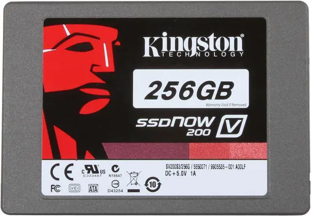 Alt view image 3 of 5 - Kingston SSDNow V200 Series SV200S3/256G 2.5" 256GB SATA III Internal Solid State Drive (SSD) (Stand-alone drive)