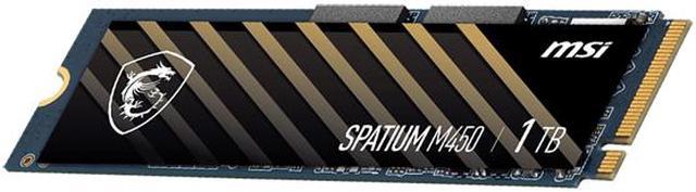 MSI SPATIUM M450 M.2 2280 1TB PCI-Express 4.0 x4, NVMe 1.4 3D NAND