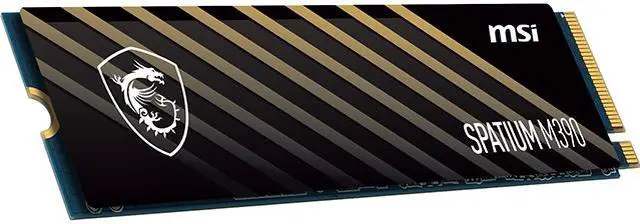 Main image of MSI SPATIUM Series M.2 2280 250GB PCIe Gen3 x4, NVMe 1.4 3D NAND Internal Solid State Drive (SSD) M390