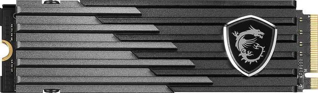 Main image of MSI SPATIUM Series M.2 2280 1TB PCI-Express 4.0 x4 3D NAND Internal Solid State Drive (SSD) M480 PS5™ Compatible Heatsink