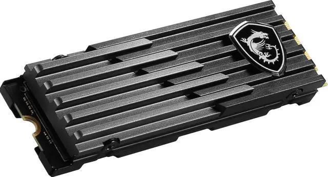 Alt view image 2 of 6 - MSI SPATIUM Series M.2 2280 1TB PCI-Express 4.0 x4 3D NAND Internal Solid State Drive (SSD) M480 PS5™ Compatible Heatsink