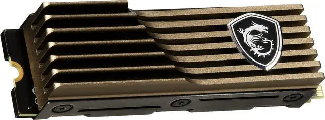 Alt view image 2 of 9 - MSI SPATIUM M570 with Heatsink GEN5 SSD M.2 2280 2TB PCI-Express 5.0 x4 Internal Solid State Drive (SSD) SM570N2TBH